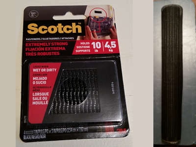 Velcro and Speaker Grille Cloth.