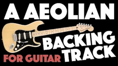 A Minor (Aeolian) Backing Track. By Youjam