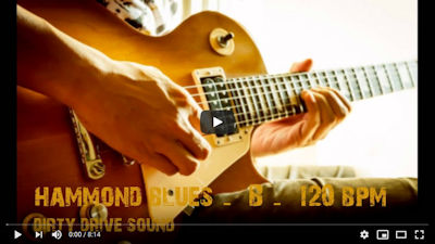 Hammond Blues Backing Track - Bm - 120 bpm. By Dirty Drive Sound