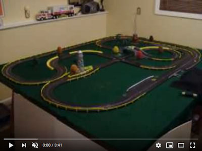 Aurora Slot Car Race Video #12