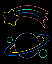 Planet and Stars