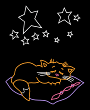 Sleeping Kitty